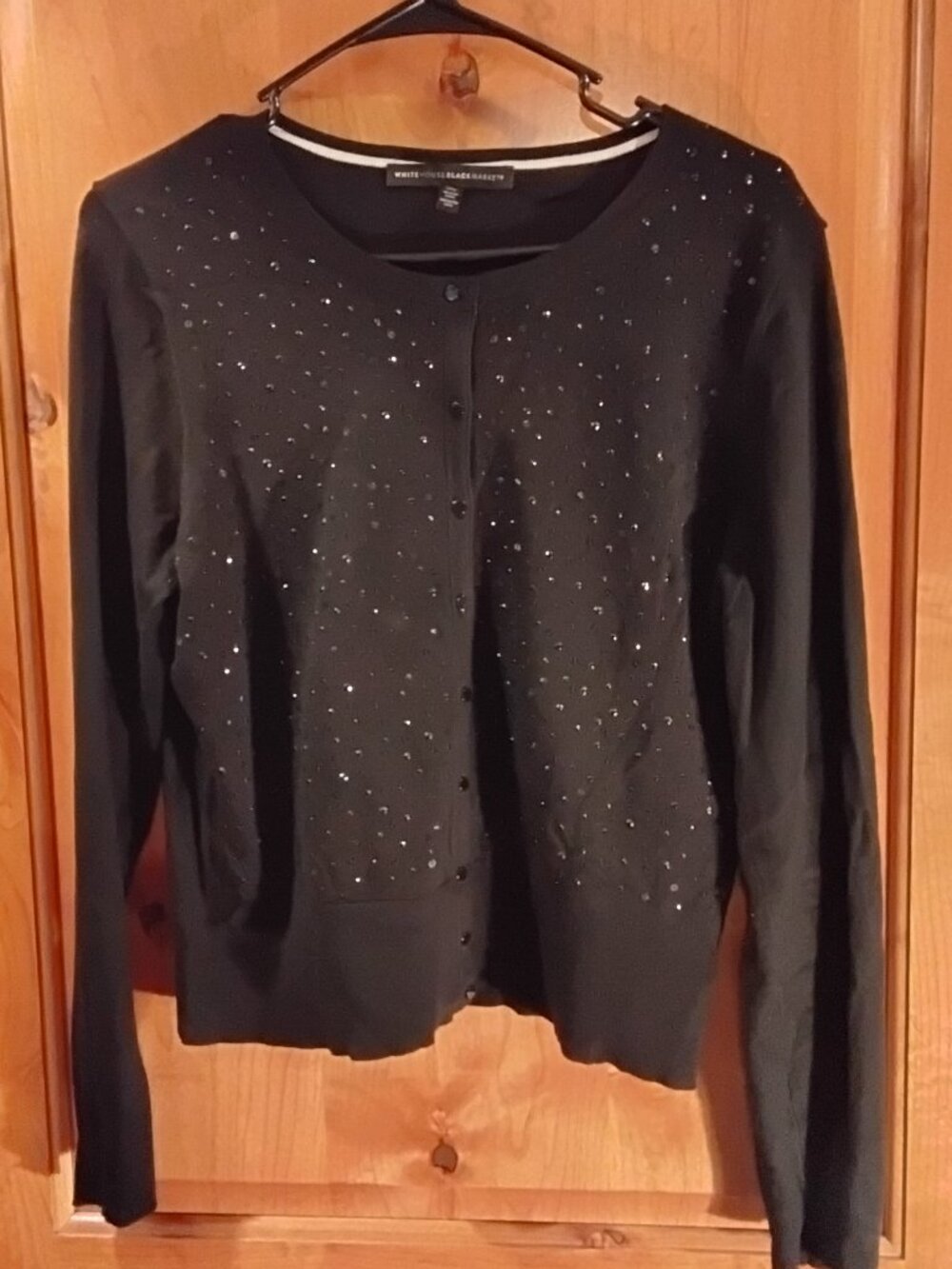 White House Black Market Women's Cardigan with Sequin Size M #411